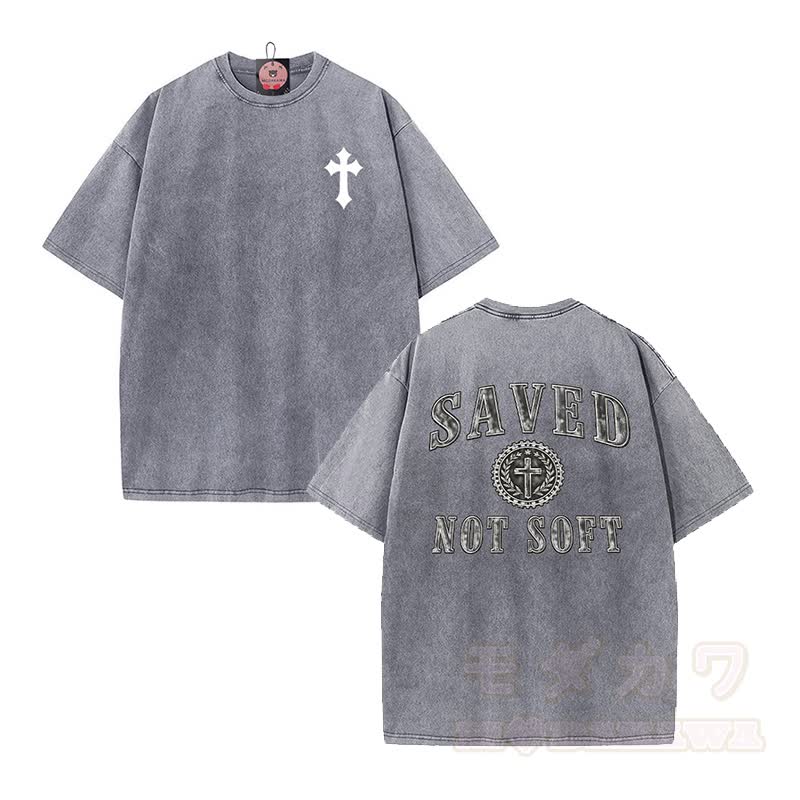A LOT CAN HAPPEN IN 3 DAYS Graphic Modakawa Vintage Washed T-shirt - Grey B - 5XL - image 3