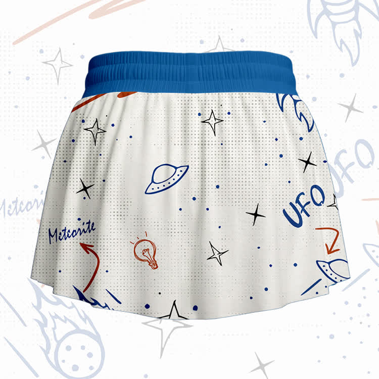 MODAKAWA X atka Tiger Graphic Poket Skort - image 5