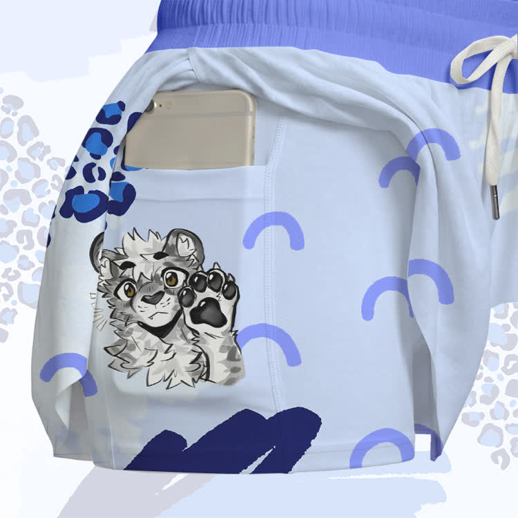 MODAKAWA X atka Tiger Paw Graphic Poket Skort - image 3