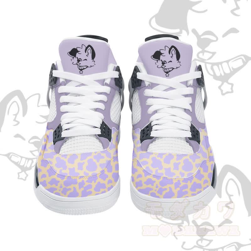MODAKAWA X popipeko Puppy Camo Graphic Lace Up Sports Air Cushion Shoes - image 6