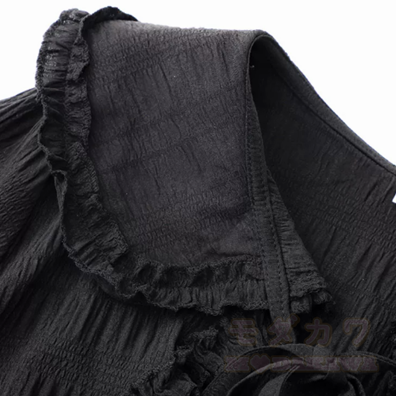 Gothic Halter Dress With Lace Trim Long Sleeve Shrug Two Pieces Set  - image 5