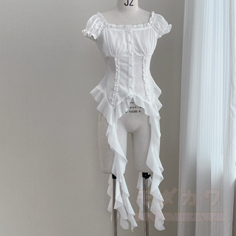 Elegent Ruffle Lace Long Sleeve Cardigan Bow Halter Dress Two Pieces Set - Cardigan A - XL - image 7