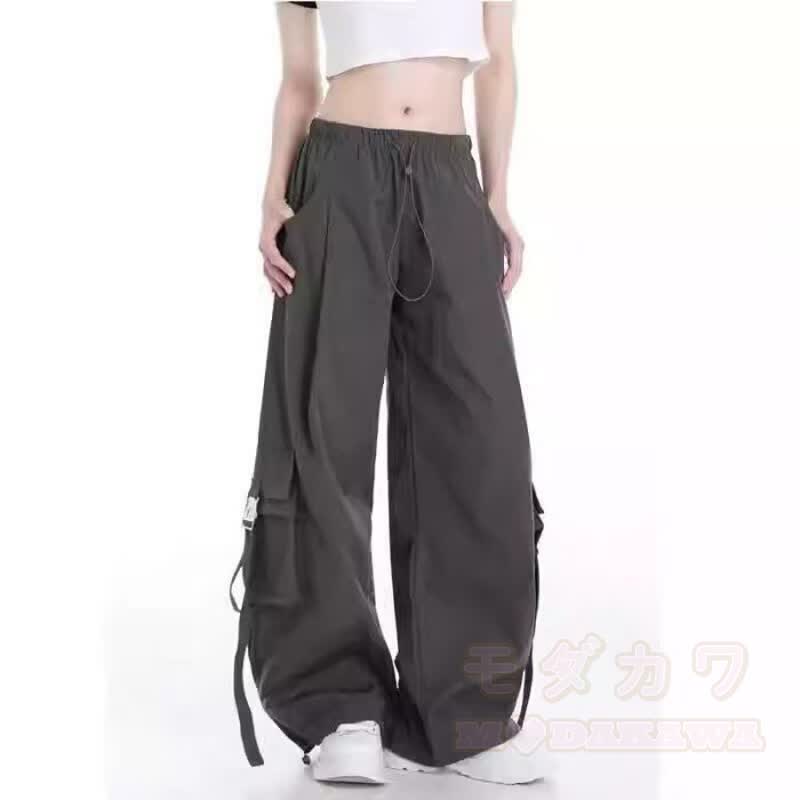 Casual Knit Sweater Sleeveless Top Cargo Wide Leg Pants Three Pieces Set - image 4