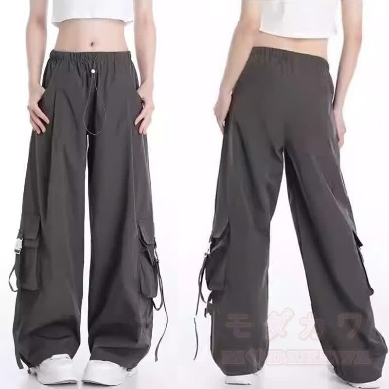 Casual Knit Sweater Sleeveless Top Cargo Wide Leg Pants Three Pieces Set - image 3