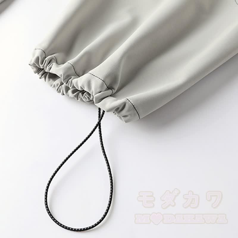 Vintage Casual Waterproof Windproof Loose Cargo Pants  - image 7