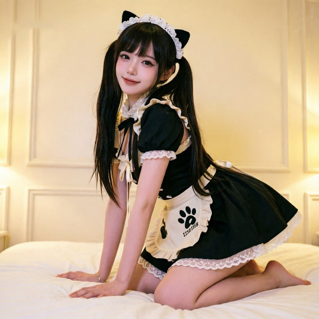 Sweet and Sexy Maid Lingerie Costume - image 2