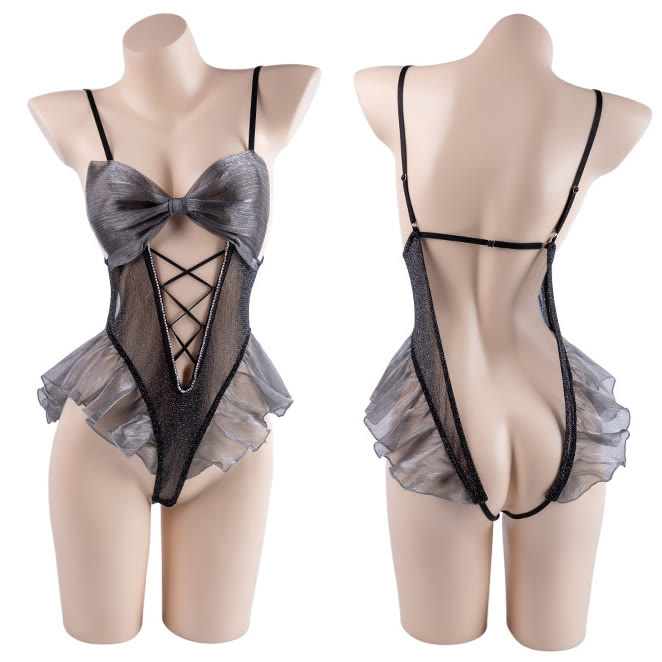 Bow Sheer Sexy Lingerie - Lingerie - One Size - image 10