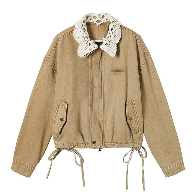 Vintage Ruffled Collar Jacket - image 5
