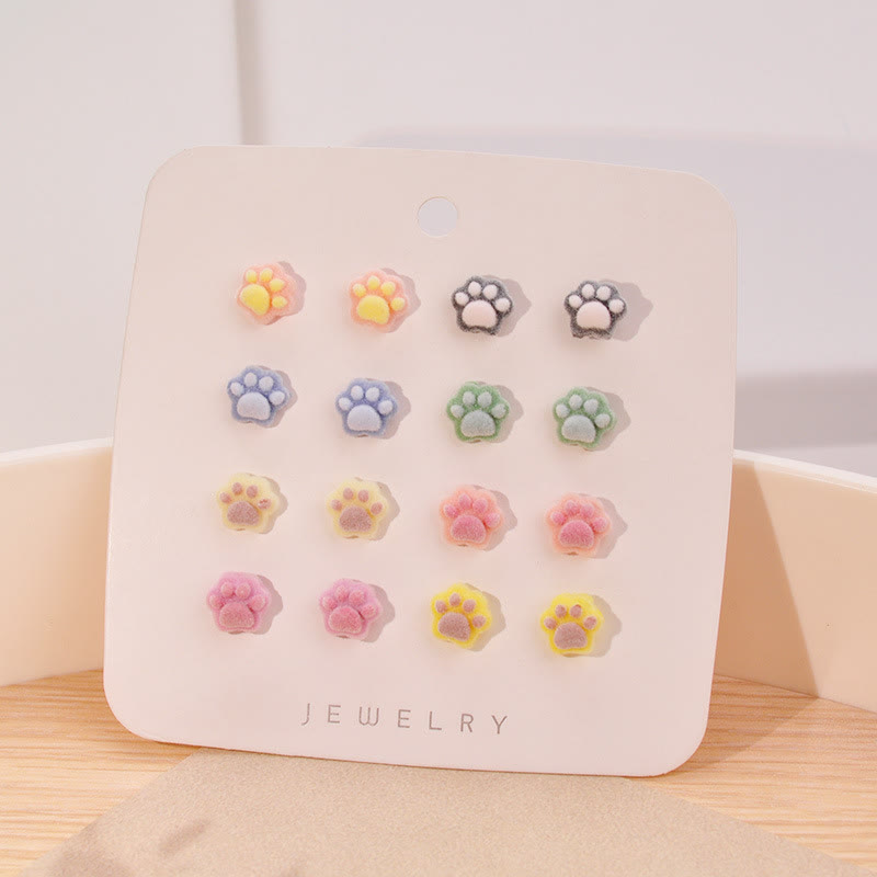 Cute Cartoon Resin Stud Earrings - image 2