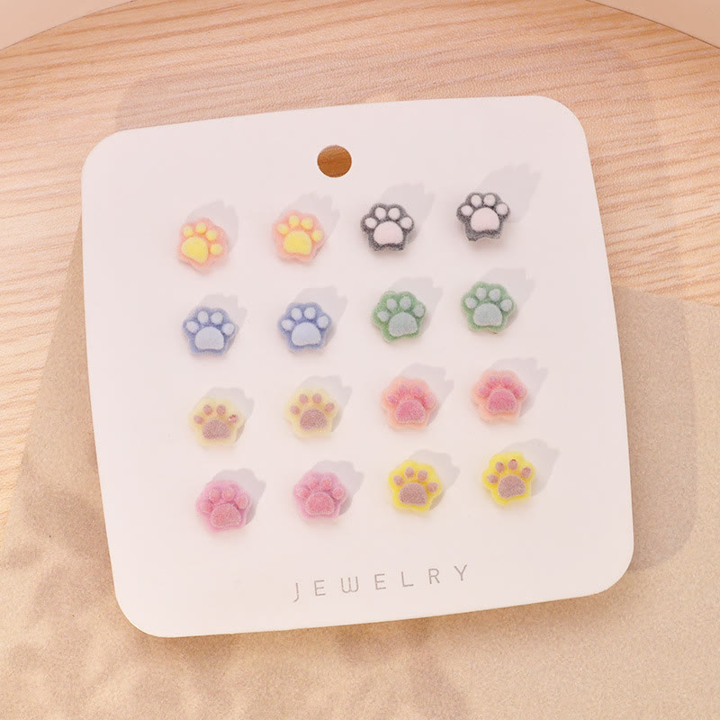 Cute Cartoon Resin Stud Earrings - image 3
