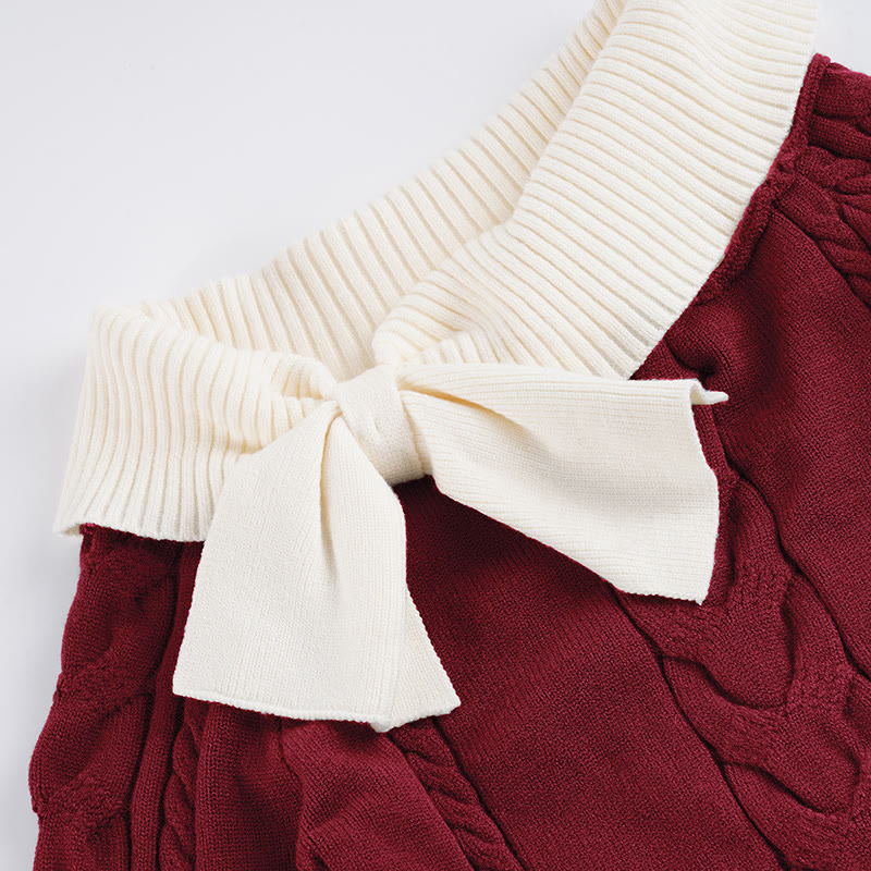 Off Shoulder Bow Bodycon Dress - image 4