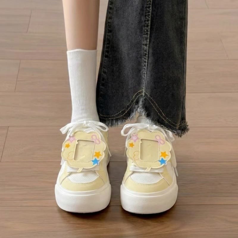 Chic Bow Platform Chunky Loafers - image 3