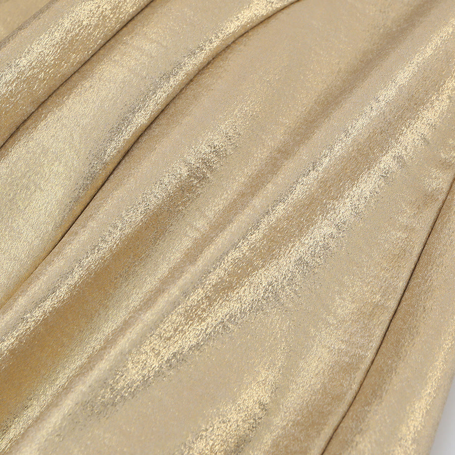 Chic Metallic Bustier Dress - image 8