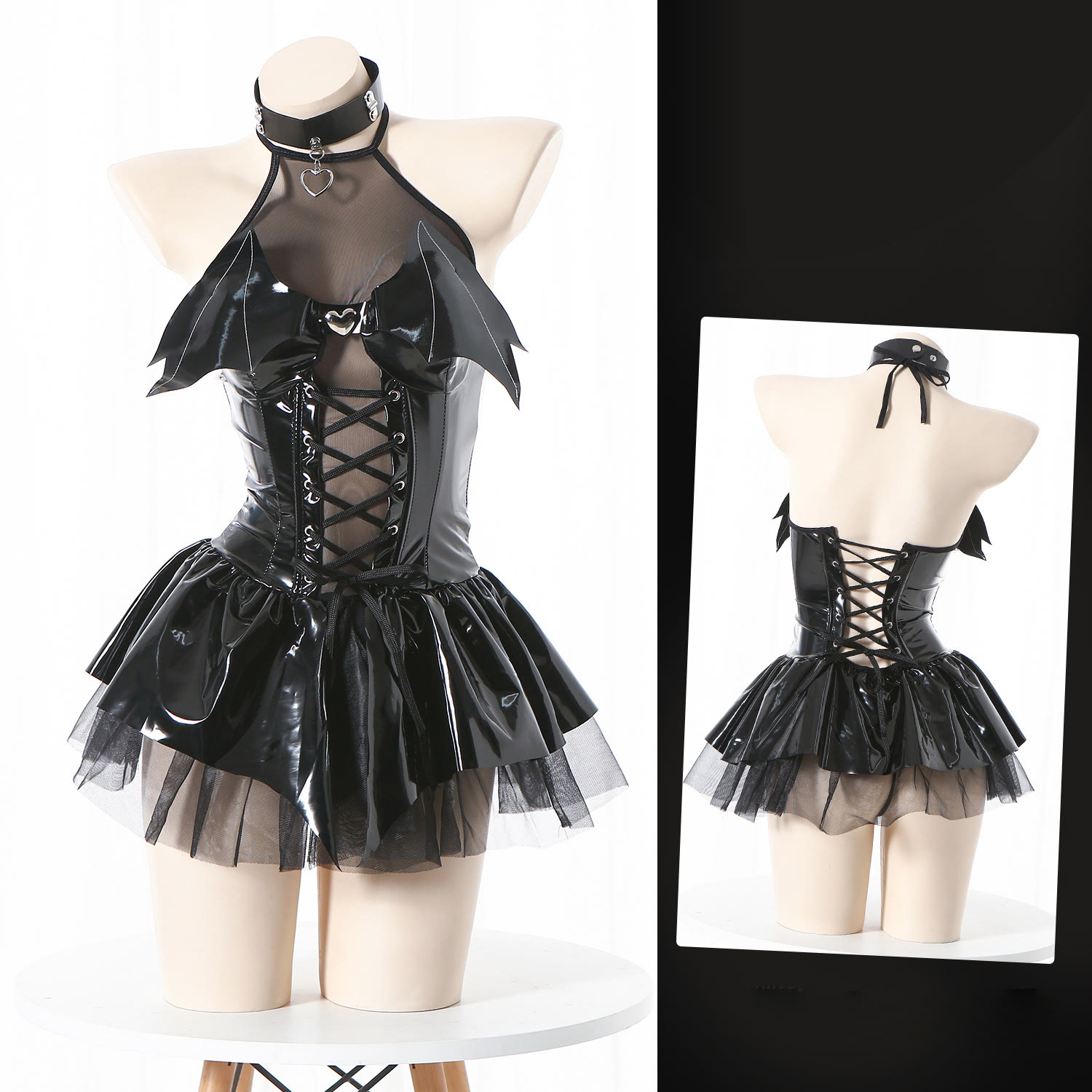 Sexy Witch Little Devil Sheer Lingerie - image 2