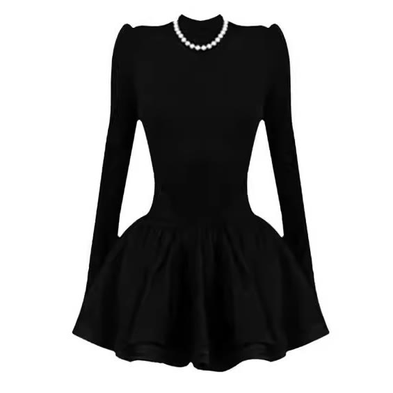 Chic Knit Sweater and Dress Two Pieces Set - image 9