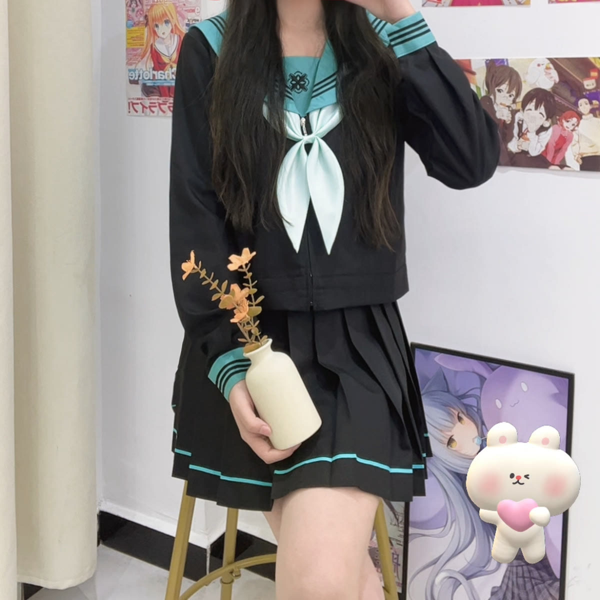Preppy JK Sailor Uniform Set - image 3