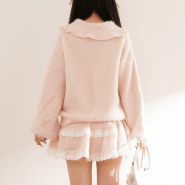 Vintage Knit Cardigan and Skirt Two Pieces Set - image 10