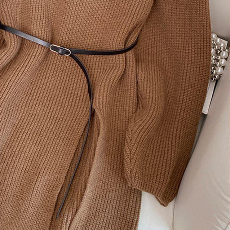 Vintage Knit Sweater Dress and Skirt Two Pieces Set - image 4