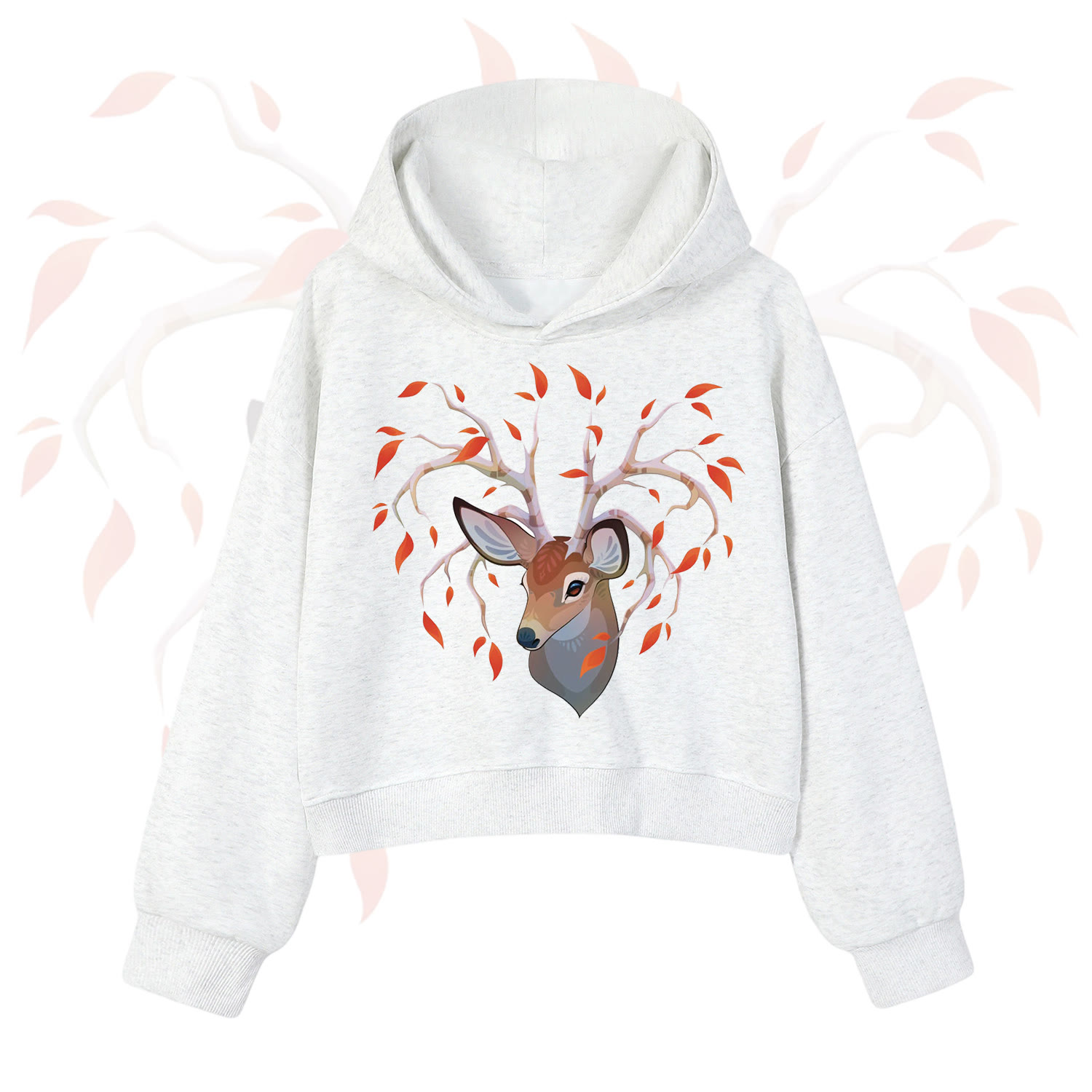 MODAKAWA x violetfeatherz Collaboration Hooded Sweatshirt - Light Grey - 3XL - image 1