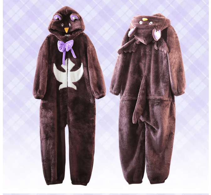 Fischl Anime Plush Pajama Set - One-Piece Pajamas - 5XL - image 4