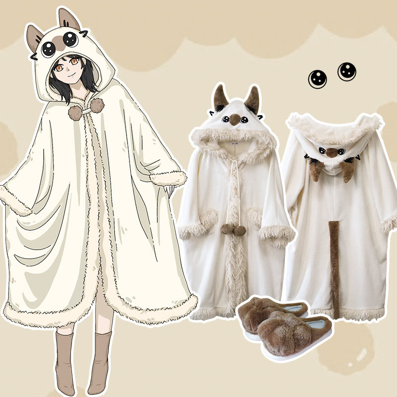 Cute Siamese Cat Cartoon Pajama Set - image 1