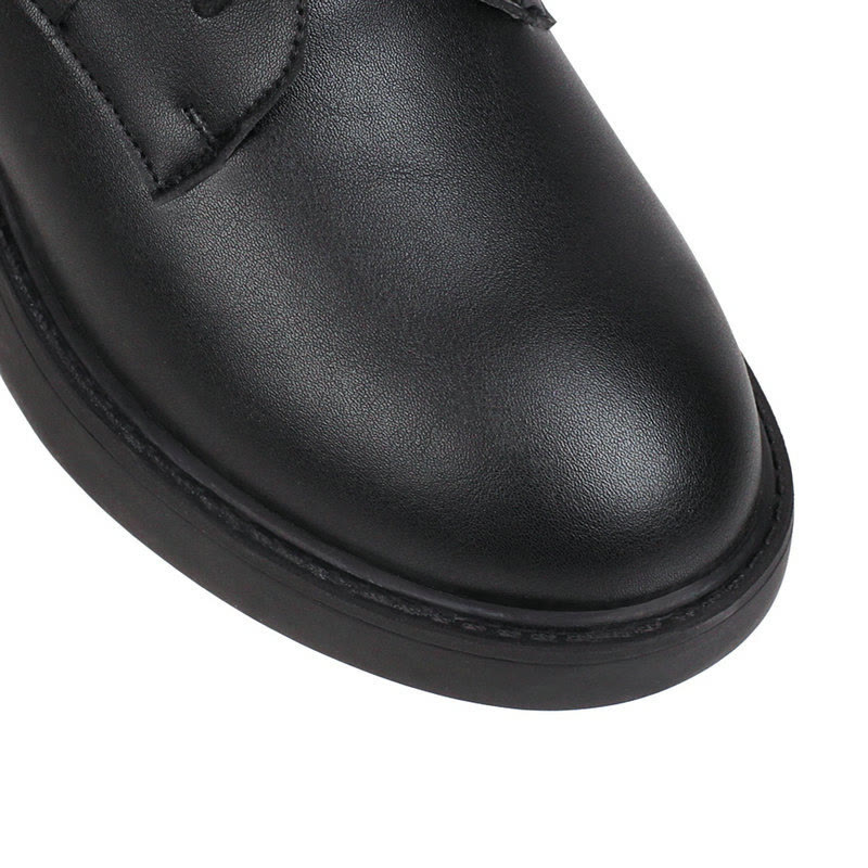 Thick Platform Block Heel Tall Riding Boots - image 15