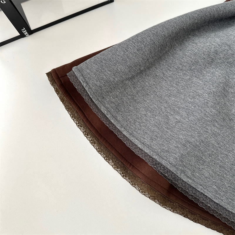 One Shoulder Long Sleeve Hoodie Dress - image 12