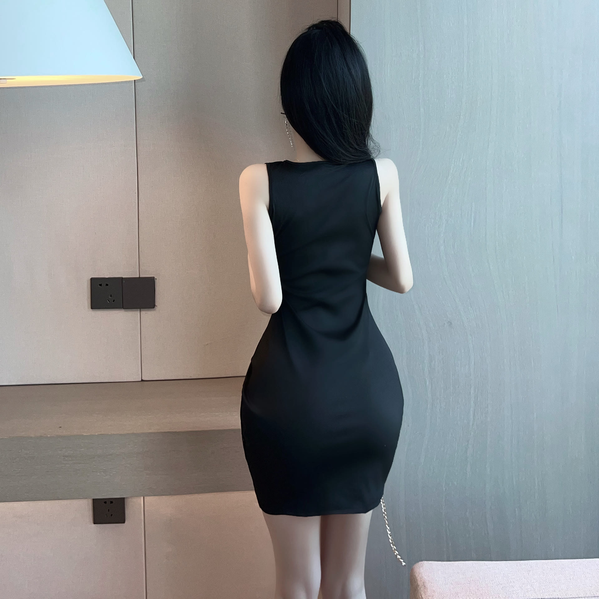 Sexy Chain Cutout Dress Lingerie - image 6