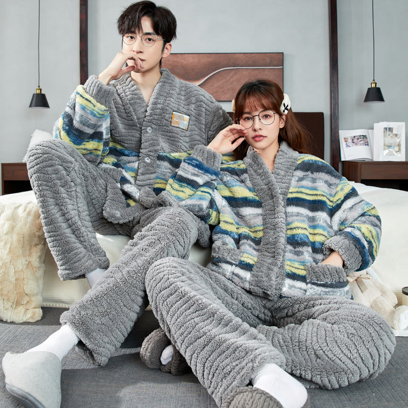Soft Flannel Couple Loungewear - image 8