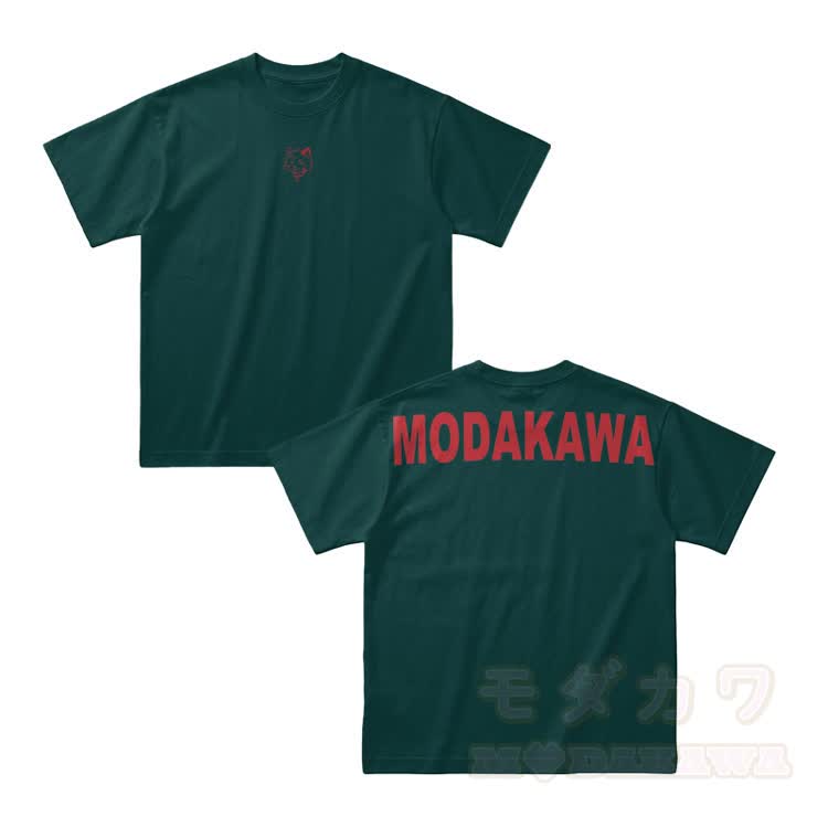 Kitty Graphic Modakawa Oversized Cotton Drop Shoulder T-Shirt - Green - 4XL - image 7