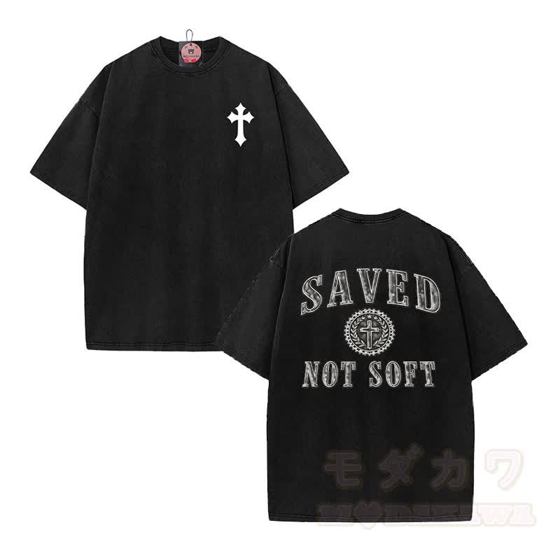 A LOT CAN HAPPEN IN 3 DAYS Graphic Modakawa Vintage Washed T-shirt - Black B - 5XL - image 5