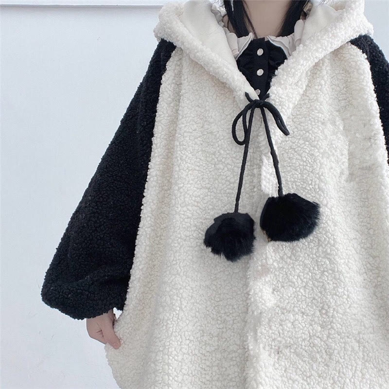 Cute Panda Sherpa Jacket - image 4