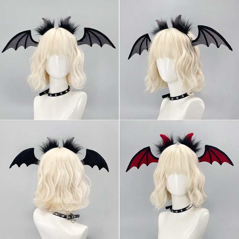 Halloween Devil Animal Ears Headband and Tail - image 7