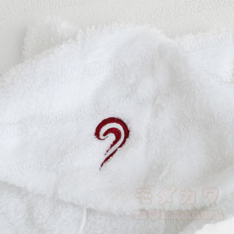 Nine-tailed Fox Plush One-piece Hooded Pajamas - image 7