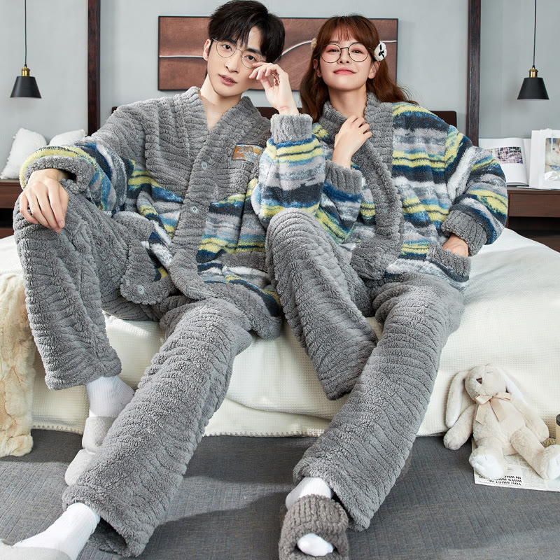 Soft Flannel Couple Loungewear - image 9