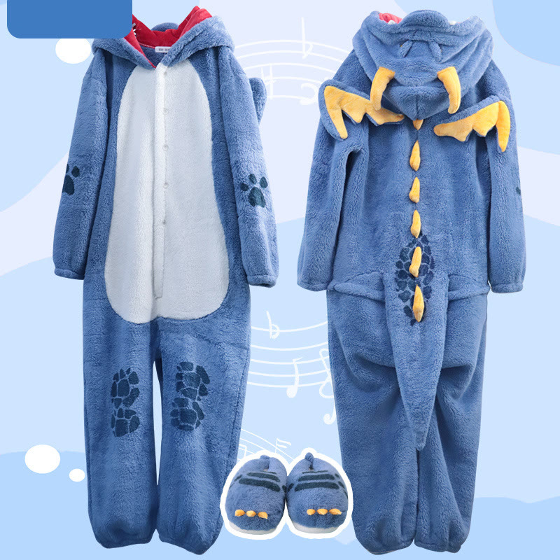 Anime Dragon Onesie Pajama Set - image 4