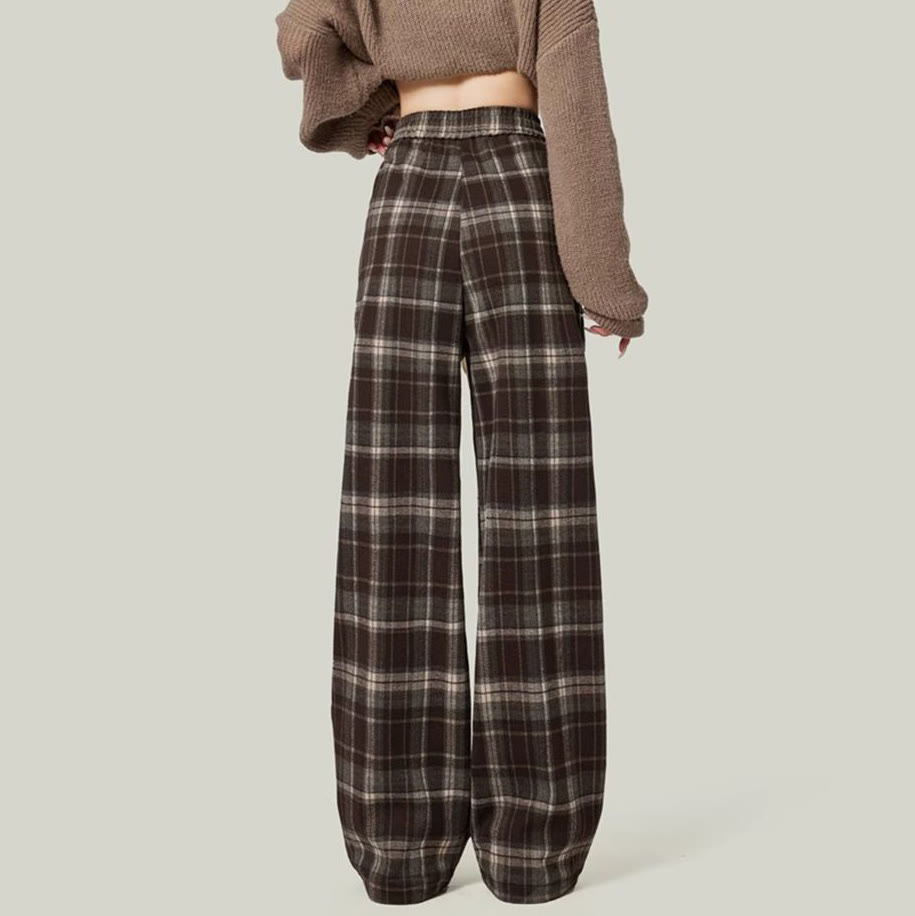 Maillard Layered-Look Knit Sweater and Pants Two Pieces Set - image 6
