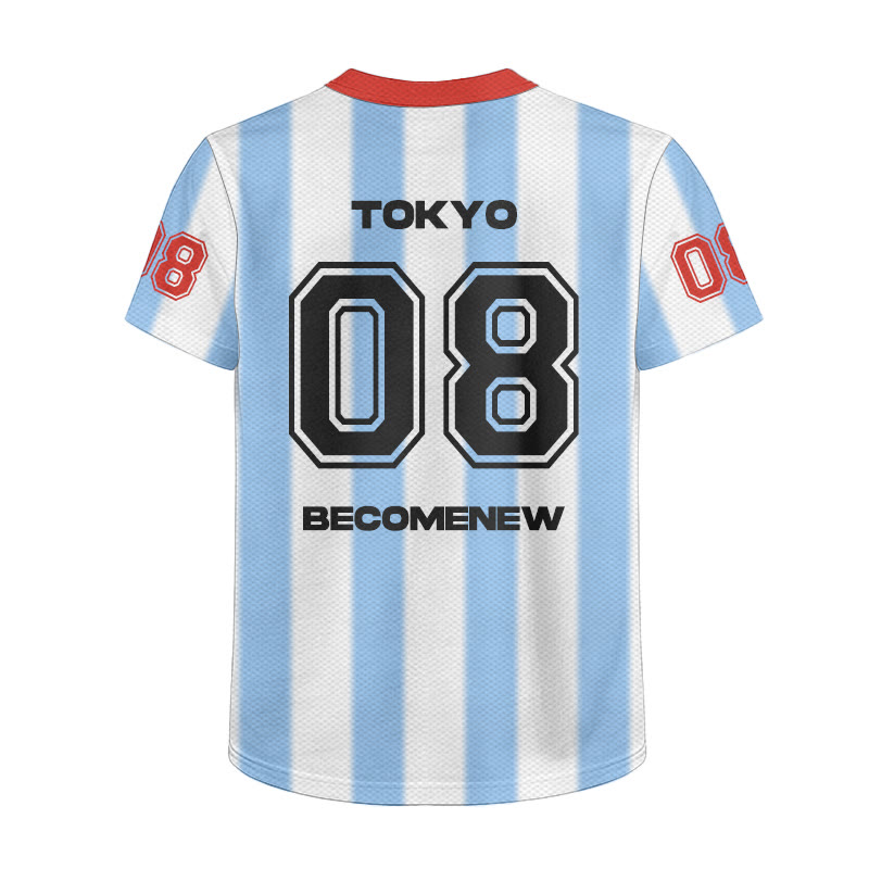 Argentina Style Number Graphic Modakawa Unisex Jersey T-shirt - image 3
