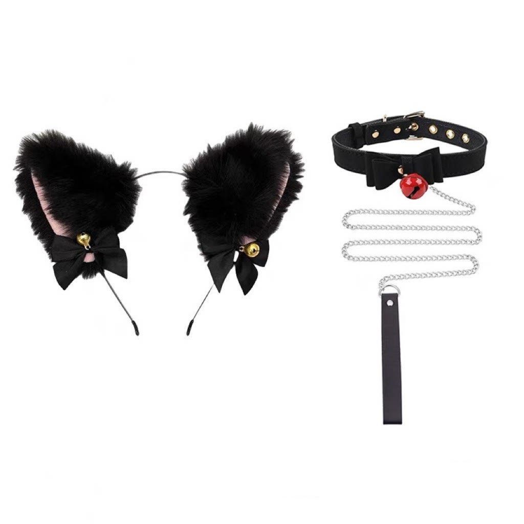 Cat Ears and Tail Cosplay Set - Set I - One size - image 7