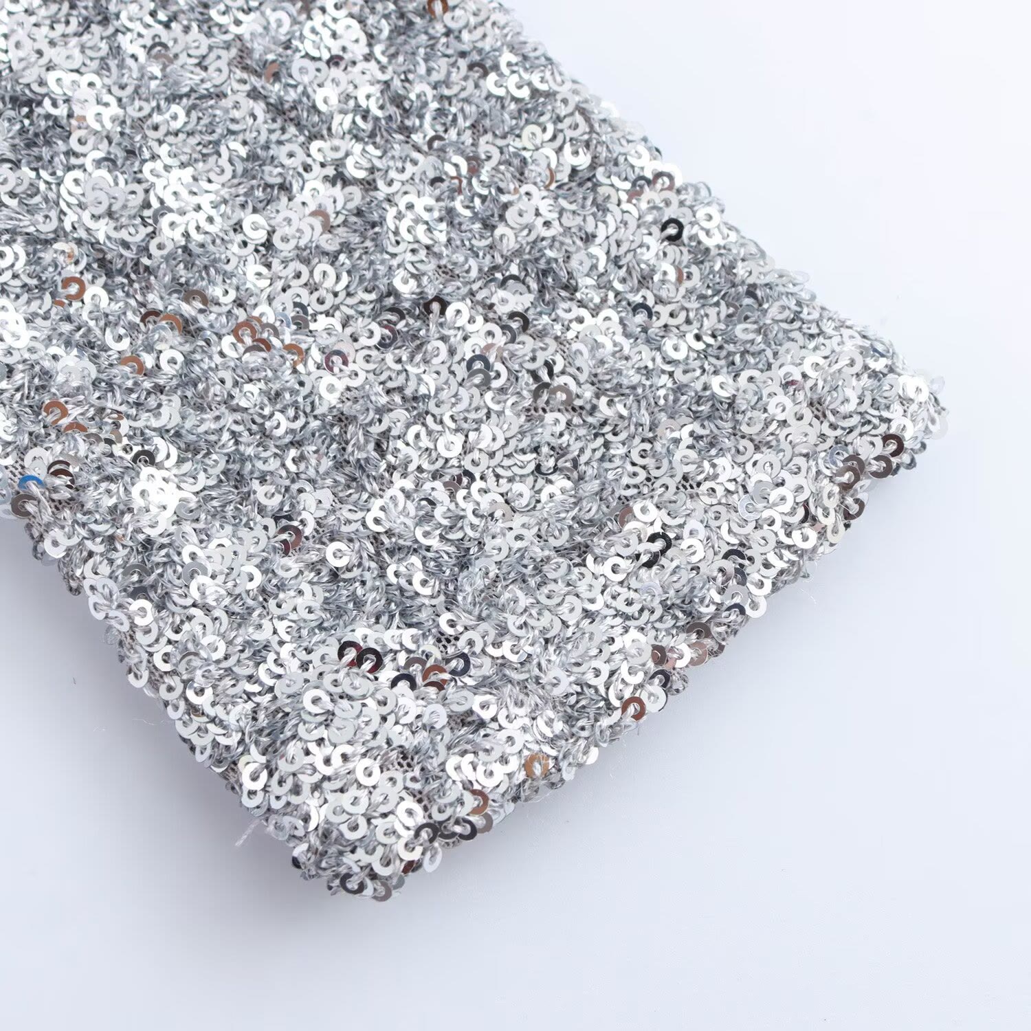 Fashion Sequin Crew Neck Backless Dress - image 6
