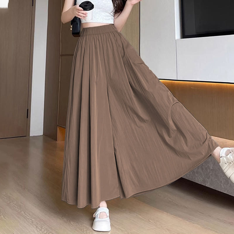 Maillard Knit Top with Lace Plaid Skirt Two Pieces Set - image 2