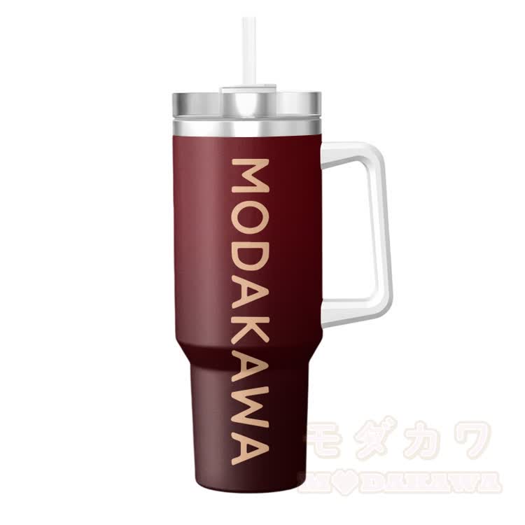 Colorful Gradient Pattern Modakawa 40 oz Stainless Steel Tumbler - Red - 40 oz / 1200ml - image 7