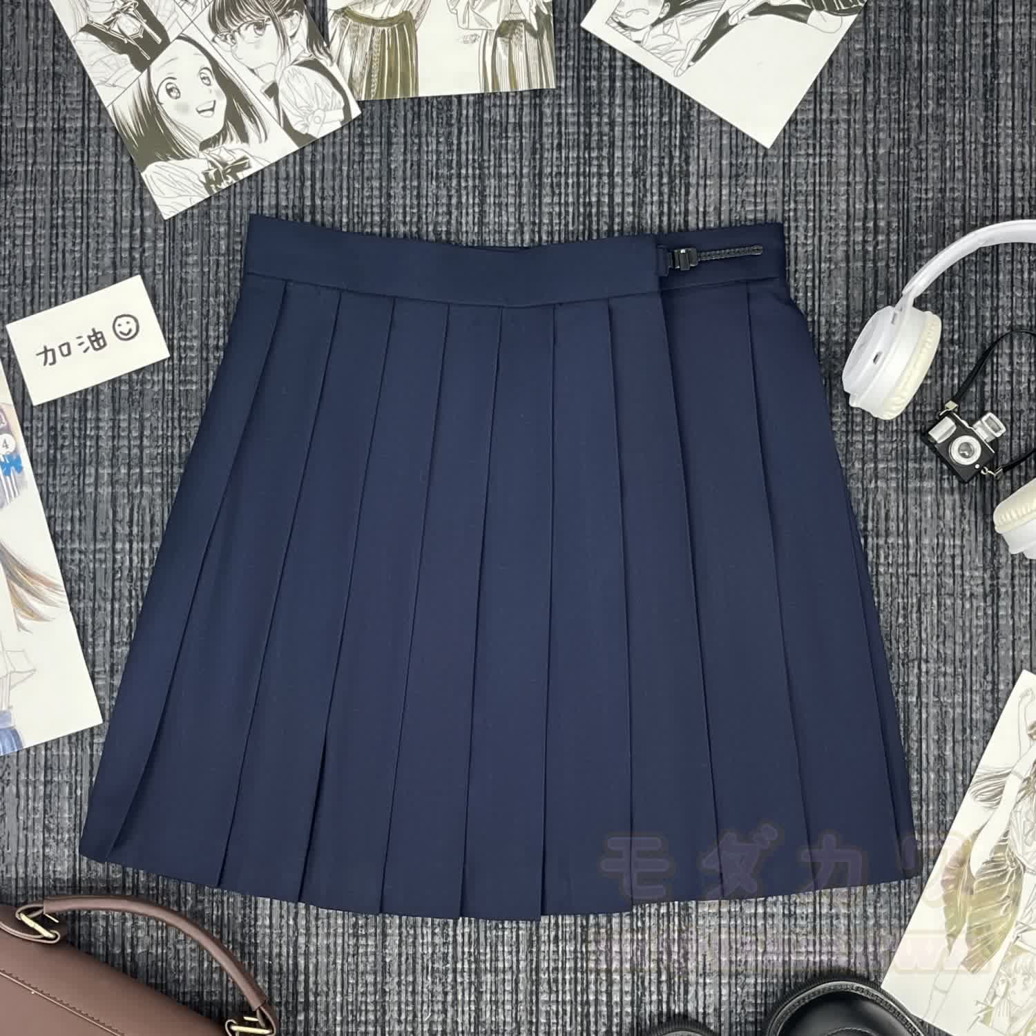 Pink JK Sailor Uniform Two Pieces Set - Skirt + Socks - 2XL - image 11