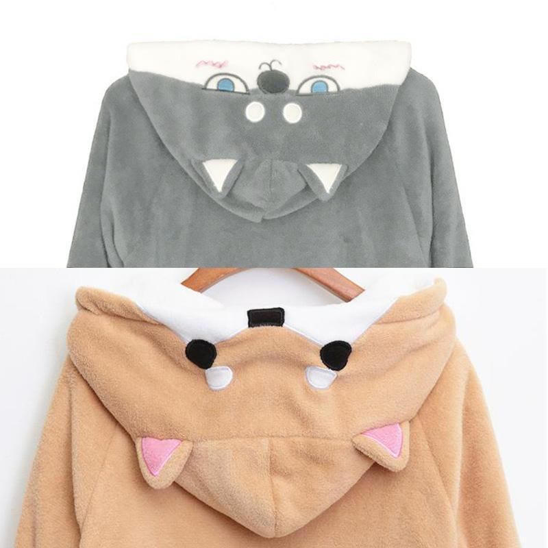 Girlfriend Boyfriend Japanese Shiba Inu Dog Cartoon Hoodie - image 10