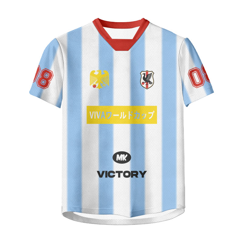Argentina Style Number Graphic Modakawa Unisex Jersey T-shirt - image 2