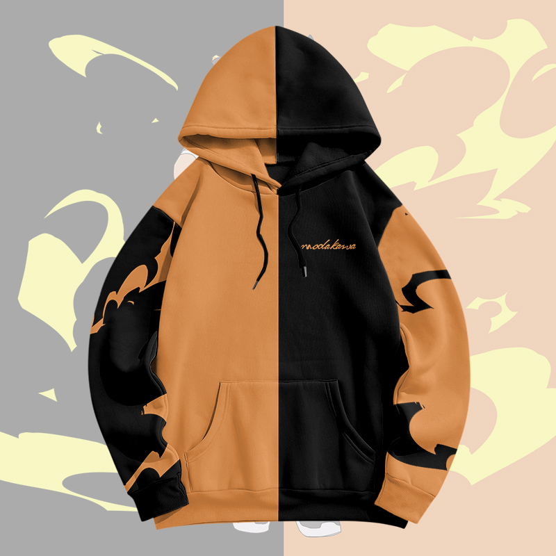 MODAKAWA X pandashk Cartoon Character Graphic Pullover Hoodie - image 2