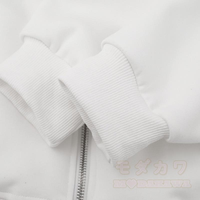 Hochwertige, strapazierfähige Kapuzenjacke im amerikanischen Stil mit Kordelzug und Reißverschluss - image 10
