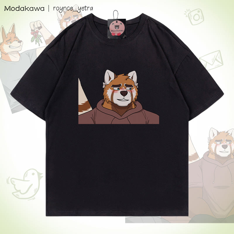 MODAKAWA X roynce_yetra Anderson And Felipe Grafik-T-Shirt - Black B - 5XL - image 9