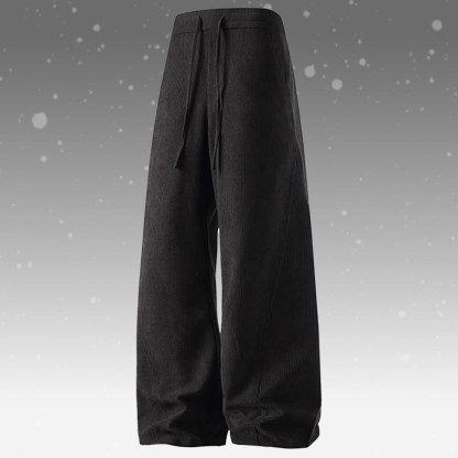 Zweiteiliger Strickpullover mit Farbverlauf und Taschen - Black Pants - 4XL - image 12