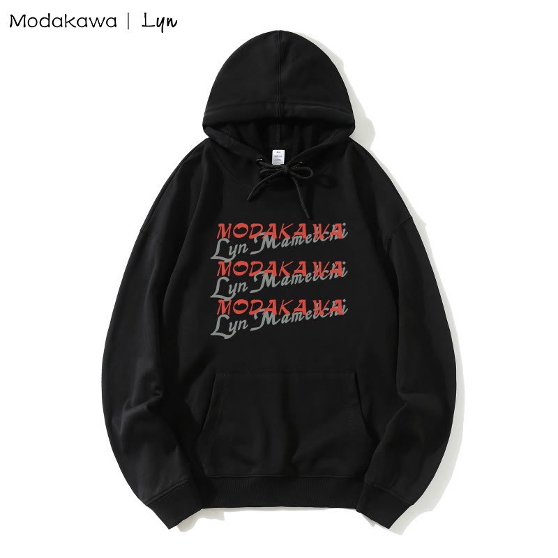 MODAKAWA X Lyn IN LOVE WITH A SHARK Lockerer Hoodie mit Bunny-Girl-Hai-Print - image 4